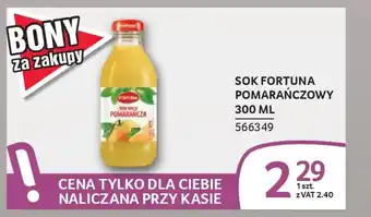 Selgros Sok fortuna pomarańczowy oferta