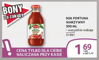 Selgros Sok fortuna warzywny oferta