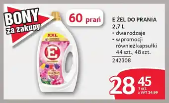 Selgros E żel do prania oferta
