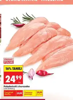 Biedronka Polędwiczki z kurczaka polskie oferta