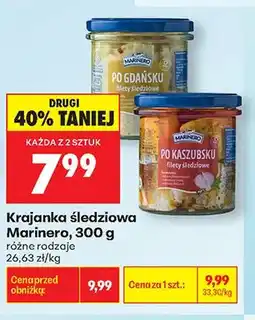 Biedronka Krajanka śledziowa Marinero oferta