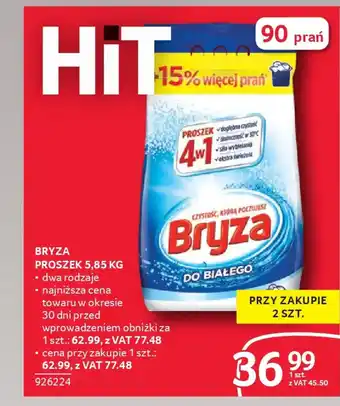 Selgros Bryza proszek oferta