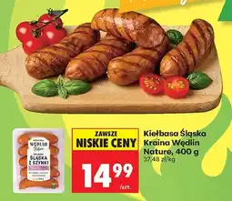 Biedronka Kiełbasa Śląska Kraina Wędlin Nature oferta