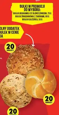 Biedronka Bułka grahamka ze słonecznikiem oferta