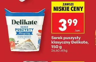 Biedronka Serek puszysty klasyczny Delikate oferta