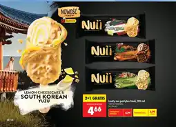 Biedronka Lody na patyku Nuii Salted Caramel & Australian Macadamia oferta