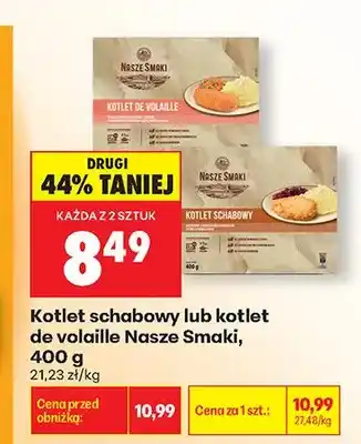 Biedronka Kotlet schabowy Nasze Smaki oferta