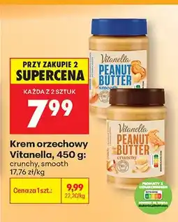 Biedronka Krem orzechowy Vitanella smooth oferta