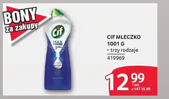 Selgros Cif mleczko oferta