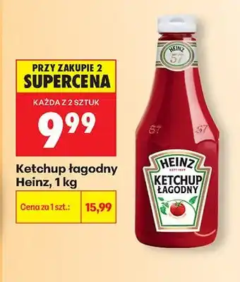 Biedronka Ketchup łagodny Heinz oferta