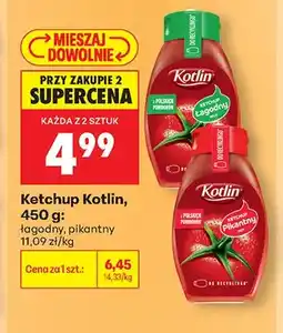 Biedronka Ketchup Kotlin łagodny oferta