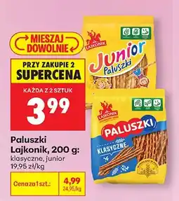 Biedronka Paluszki Lajkonik junior oferta