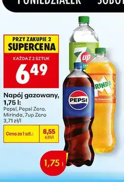Biedronka Napój gazowany Pepsi Zero oferta