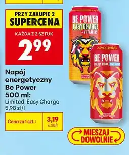 Biedronka Napój energetyczny Be Power Limited oferta