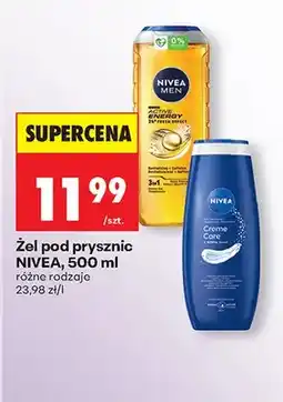 Biedronka Żel pod prysznic Nivea Creme Care oferta