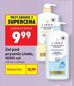Biedronka Żel pod prysznic micelarny Linda Delikatny oferta