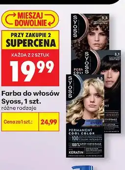 Biedronka Farba do włosów Syoss oferta