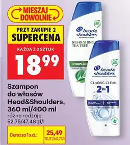 Biedronka Szampon do włosów Head&Shoulders oferta