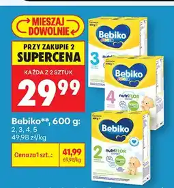 Biedronka Mleko modyfikowane Bebiko 5 oferta