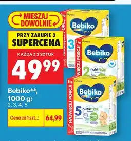 Biedronka Mleko modyfikowane Bebiko 2 oferta