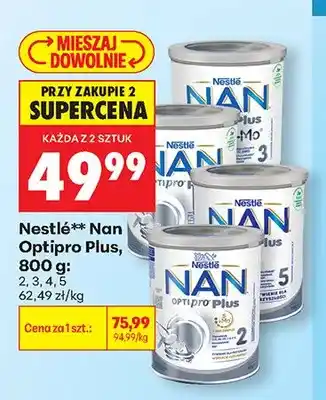 Biedronka Mleko modyfikowane Nestlé Nan Optipro Plus 3 oferta