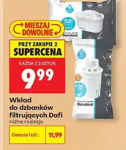 Biedronka Wkład do dzbanków filtrujących Dafi Standard oferta