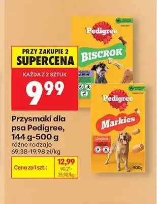 Biedronka Przysmaki dla psa Pedigree oferta