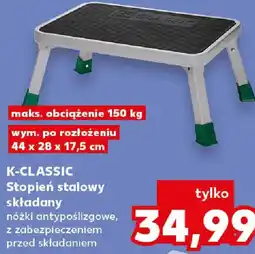 Kaufland K-Classic Stopień stalowy składany oferta