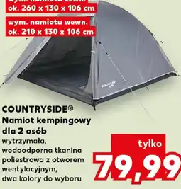 Kaufland Countryside Namiot kempingowy dla 2 osób oferta