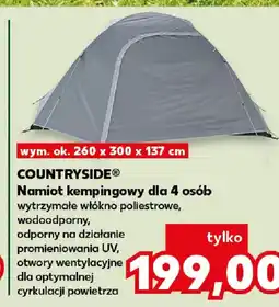 Kaufland Countryside Namiot kempingowy dla 4 osób oferta