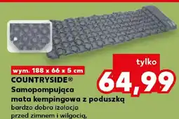 Kaufland Countryside Samopompująca mata kempingowa z poduszką oferta