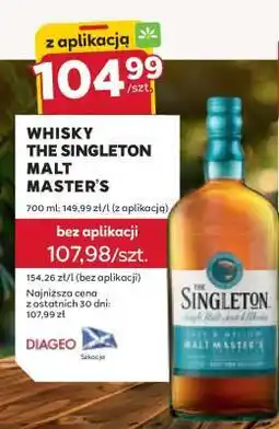 Stokrotka Market Whisky The Singleton Malt Master's oferta