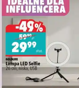 Biedronka Lampa LED Selfie oferta