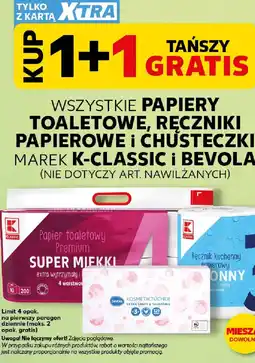 Kaufland K-Classic, Bevola Papiery, ręczniki, chusteczki oferta