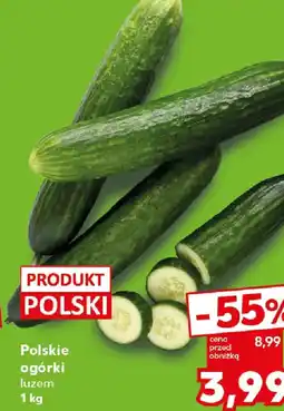 Kaufland Polskie ogórki oferta