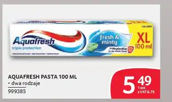 Selgros Aquafresh pasta oferta
