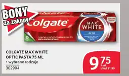 Selgros Colgate max white optic pasta oferta