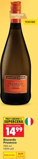 Biedronka Biscardo Prosecco oferta
