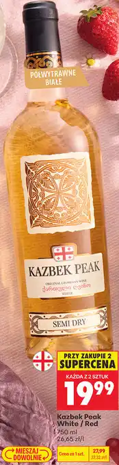 Biedronka Kazbek Peak White / Red oferta