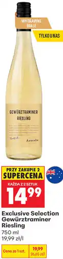 Biedronka Exclusive Selection Gewürztraminer Riesling oferta
