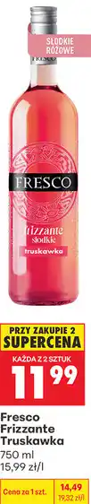 Biedronka Fresco Frizzante Truskawka oferta