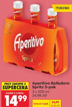 Biedronka Aperitivo Bolladoro Spritz 3-pak oferta