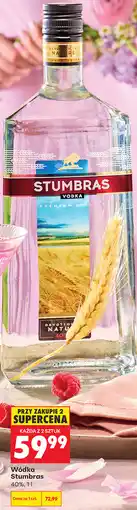 Biedronka Wódka Stumbras oferta