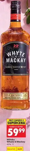 Biedronka Whisky Whyte & Mackay 40% oferta