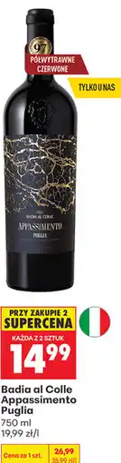 Biedronka Badia al Colle Appassimento Puglia oferta