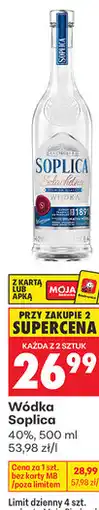 Biedronka Wódka Soplica 40% oferta