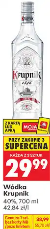 Biedronka Wódka Krupnik 40% oferta