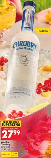 Biedronka Wódka Chrobry oferta