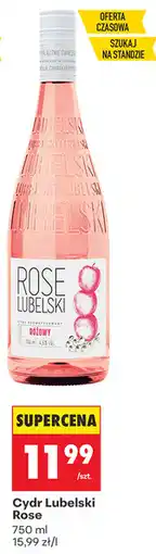 Biedronka Cydr Lubelski Rose oferta