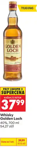 Biedronka Whisky Golden Loch 40% oferta